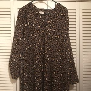 Leopard Print Dress